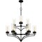 Quoizel Hillside Chandelier 9 Lights Matte Black HLS5031MBK - alternate 1